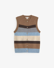 Load image into Gallery viewer, Open Striped Vest Yerse