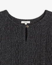 Load image into Gallery viewer, Cable Knit Tweed Sweater Yerse