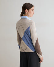 Load image into Gallery viewer, Diamond Pattern Sweater Yerse