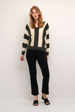 Load image into Gallery viewer, Annemarie Stripe V-Neck Pullover Culture