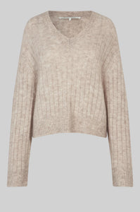 Brooky Knit V-Neck Second Female