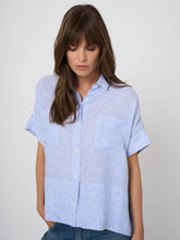 Load image into Gallery viewer, Women's Linen blouse Repeat