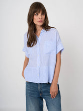 Load image into Gallery viewer, Women's Linen blouse Repeat