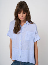 Load image into Gallery viewer, Women's Linen blouse Repeat