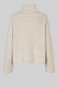 Gerda knit zip collar Second Female
