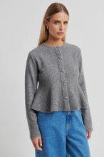 Load image into Gallery viewer, Hiva peplum knit cardigan Second Female