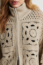 Load image into Gallery viewer, Crosette knit Cardigan Second Female