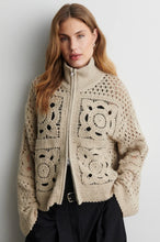 Load image into Gallery viewer, Crosette knit Cardigan Second Female