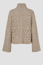 Load image into Gallery viewer, Crosette knit Cardigan Second Female