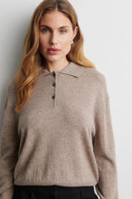 Load image into Gallery viewer, Longo Knit LS collar Second Female