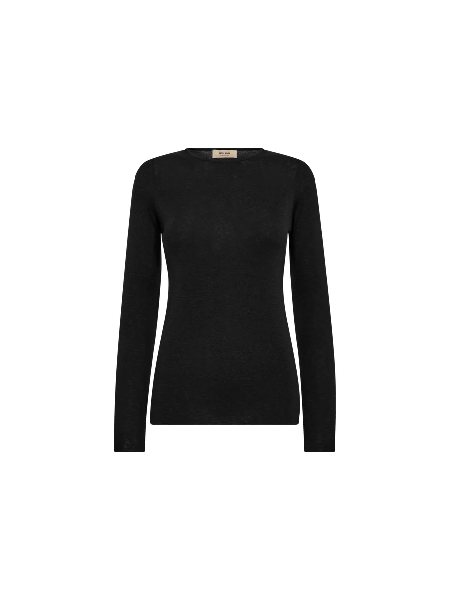 Bouch O-neck Knit Mos Mosh