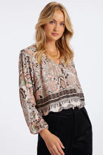 Load image into Gallery viewer, Maude Bubble sleeve top Bishop + Young