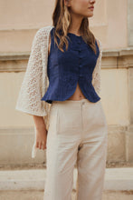 Load image into Gallery viewer, Castor knit Shawl Mus &amp; Bombon