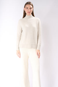 Mock Rib Cashmere Clouds