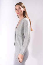 Load image into Gallery viewer, Exquisite Brushed Cashmere Cardigan Cashmere Clouds