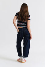 Load image into Gallery viewer, Villa Drawstring Blue Mood Daze
