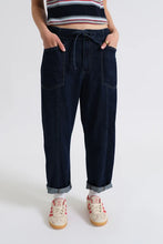 Load image into Gallery viewer, Villa Drawstring Blue Mood Daze