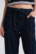 Load image into Gallery viewer, Villa Drawstring Blue Mood Daze