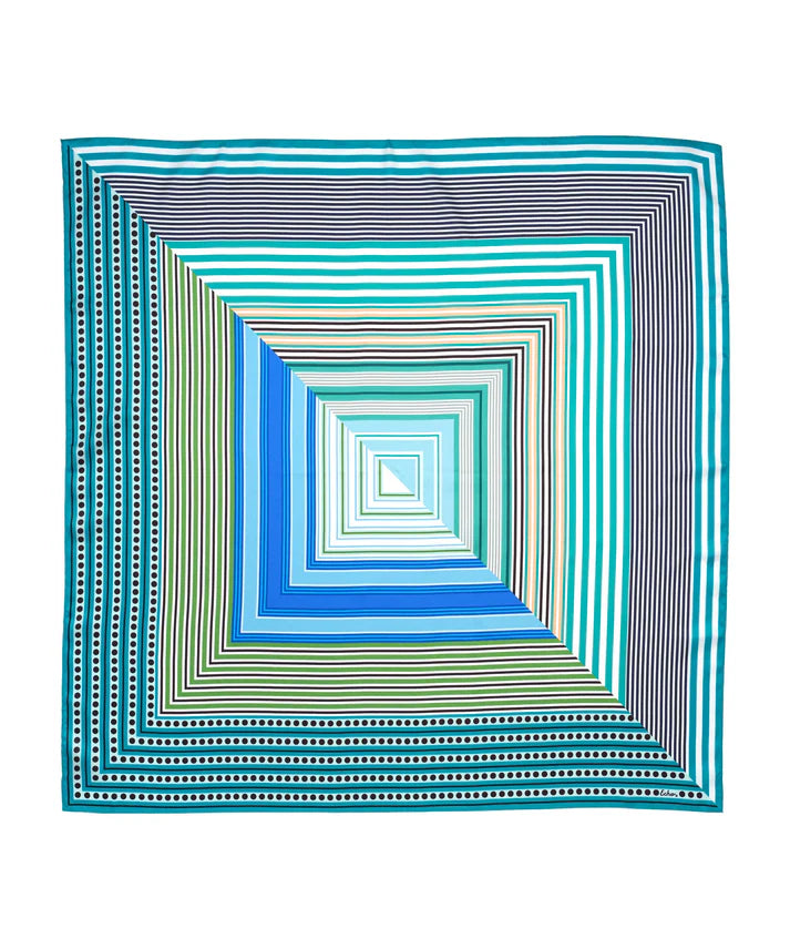 Stripe Vortex Square Echo Design