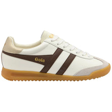 Load image into Gallery viewer, Off  White/Brown Leather Gola