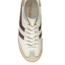 Load image into Gallery viewer, Off  White/Brown Leather Gola