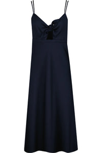 Micro Plisse bias cut dress Bishop + Young