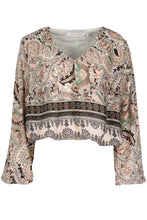 Load image into Gallery viewer, Maude Bubble sleeve top Bishop + Young