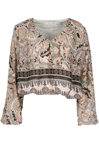 Maude Bubble sleeve top Bishop + Young