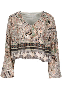 Maude Bubble sleeve top Bishop + Young