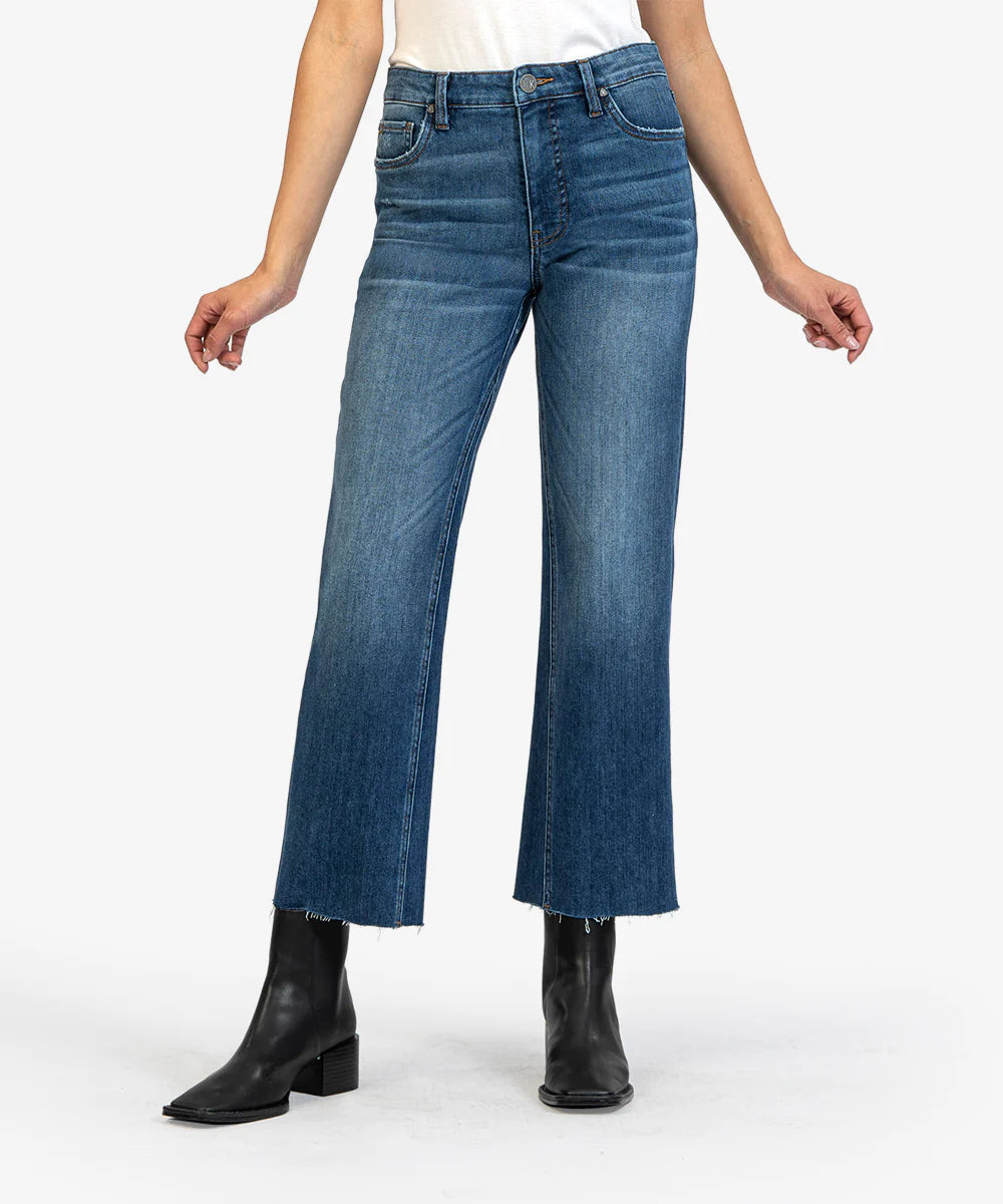 Kelsey High Rise Flare Ankle