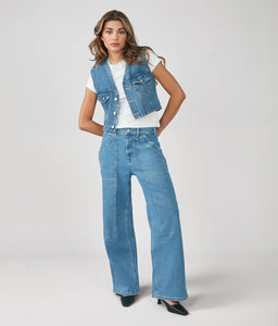 Carter cropped Vest Lola