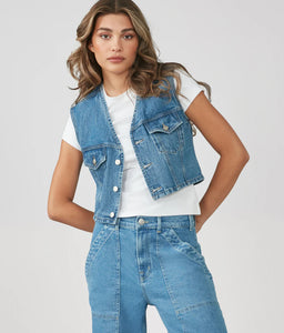 Carter cropped Vest Lola
