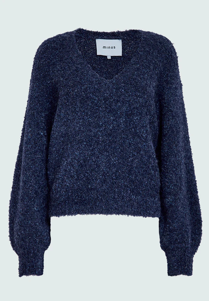 Jennie V-neck Knit Pullover Minus