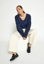 Load image into Gallery viewer, Jennie V-neck Knit Pullover Minus