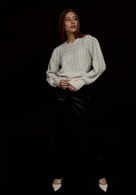 Load image into Gallery viewer, Tasja Mid Waist PU Pant Minus