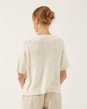 Load image into Gallery viewer, ANIA silk and cotton cardigan Naif
