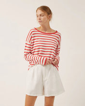 Load image into Gallery viewer, Freddie linen and cotton sweater Naif