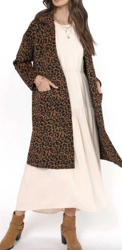 Leopard Coat Sadie and Sage