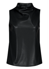 Load image into Gallery viewer, Claude Faux leather Cowl Bishop + Young