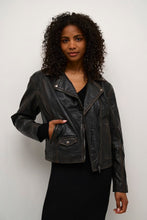 Load image into Gallery viewer, Jane Leather Jacket Kaffe