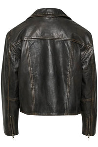 Jane Leather Jacket Kaffe