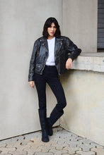 Load image into Gallery viewer, Jane Leather Jacket Kaffe