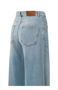 Denim Pants with pleats Yaya the Brand