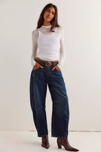 Load image into Gallery viewer, Good Luck Mid Rise Barrel Free People