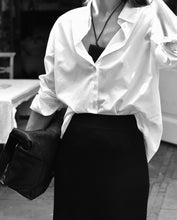 Load image into Gallery viewer, Shirt oversized Poplin Yerse