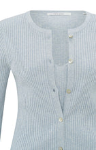 Load image into Gallery viewer, Fake cardigan in rib stitch Yaya the Brand