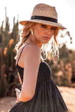Load image into Gallery viewer, Eros Straw Fedora