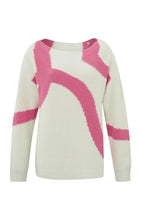 Load image into Gallery viewer, Sweater with jacquard Yaya the brand