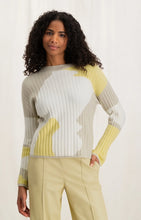 Load image into Gallery viewer, Short sweater with jacquard Yaya the brand