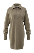 Load image into Gallery viewer, Knitted dress with zipper Yaya the Brand